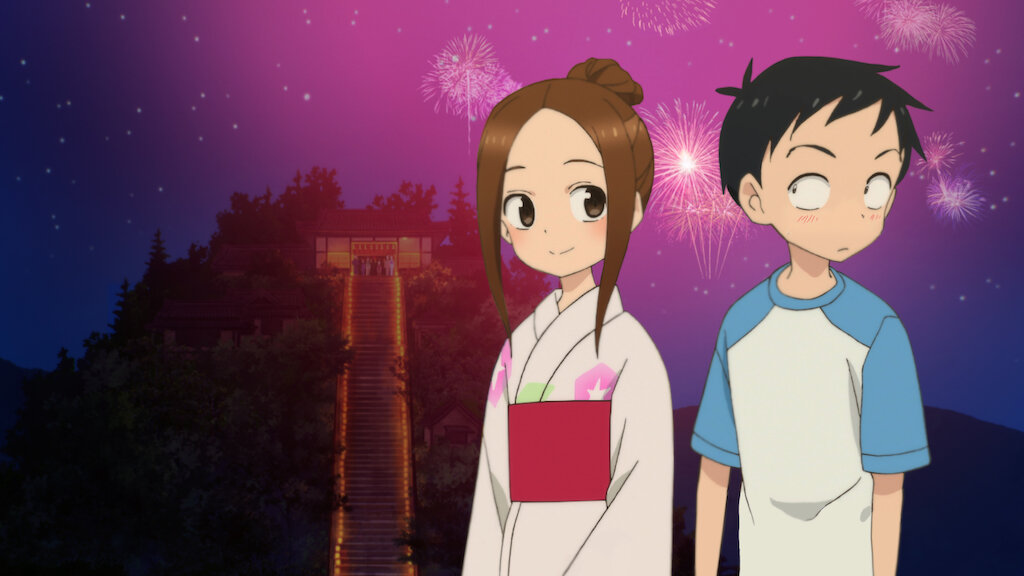 Onde assistir à série de TV Teasing Master Takagi-san em streaming on-line?