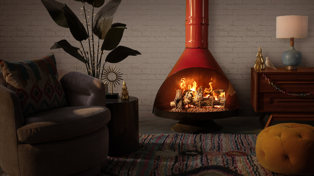 Watch Mid-Century Modern Fireplace | Netflix Official Site
