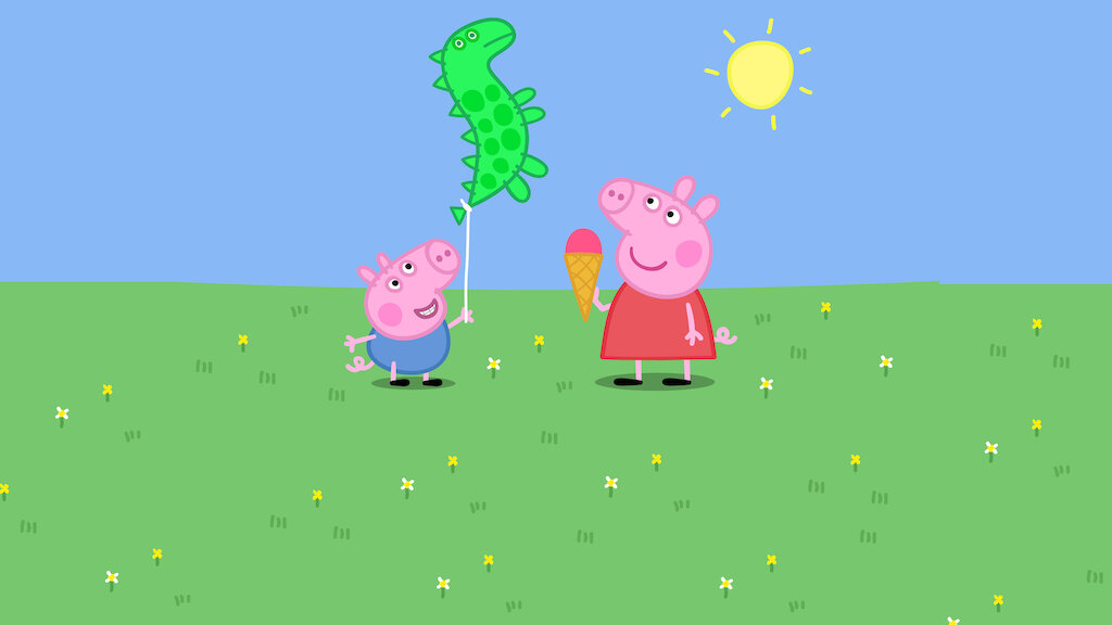 Peppa Pig desenho animado é uma série lançada em 2004 e conta a