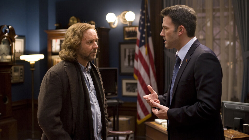 Review: Russell Crowe And Ben Affleck Get Political In STATE OF