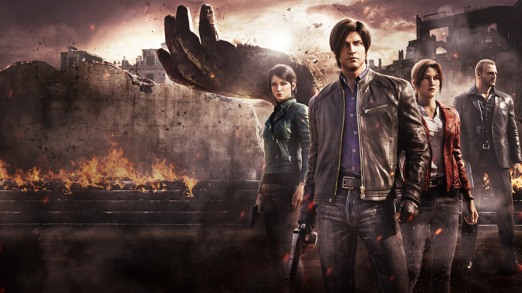 Resident evil infinite darkness مسلسل