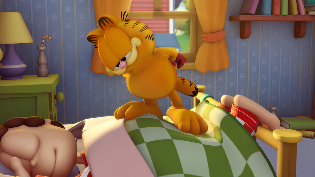 Garfield und Nermal spielen Versteck