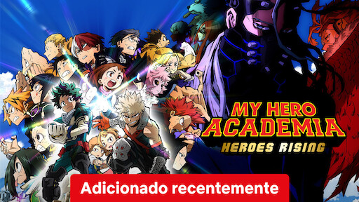 My hero academia o filme 2 herois