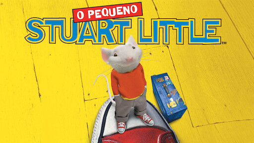 O pequeno Stuart Litlle. Disponível na Netflix #desenhos #filmes