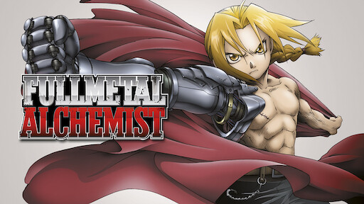 The original fullmetal alchemist cover on netflix :D