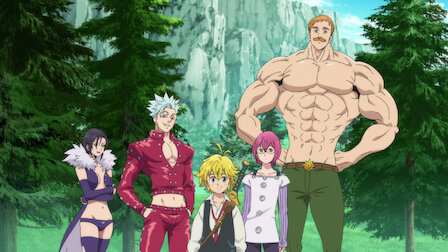 Netflix  The Seven Deadly Sins (Nanatsu no Taizai) no catálogo e