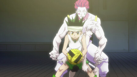 Hunter x Hunter ~ Hisoka waiting for Gon and Killua at the top of