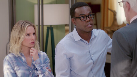 The good place season 3 chidi hot sale sees the time knife watch online