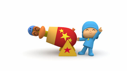 Pocoyo illustration, Television show Cartoon Animation, pocoyo, television,  blue, hand png