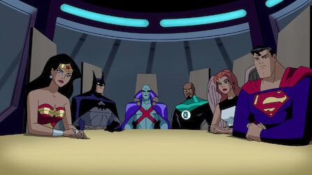 Justice league cartoon online on netflix