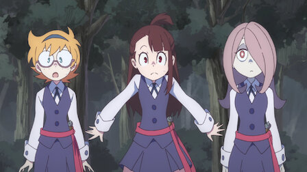 Anime que estou assistindo atualmente:Little Witch Academia