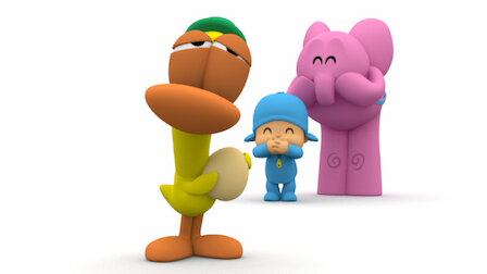 Pocoyo illustration, Television show Cartoon Animation, pocoyo, television,  blue, hand png