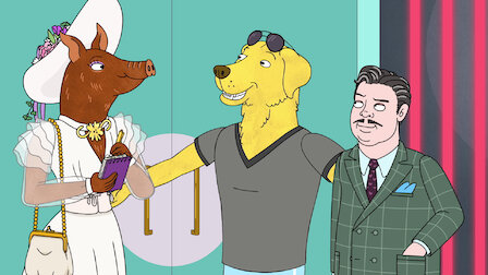 BOJACK HORSEMAN, from left: Mr. Peanut Butter (voice Paul F