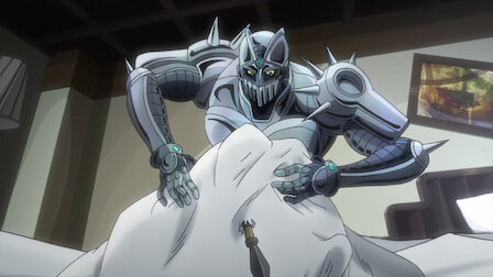 Polnareff with stand Silver Chariot  Jojo's bizarre adventure, Jojo  bizzare adventure, Jojo's bizarre adventure anime