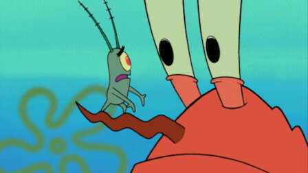 Plankton from the cartoon spongebob squarepants singing a jazz