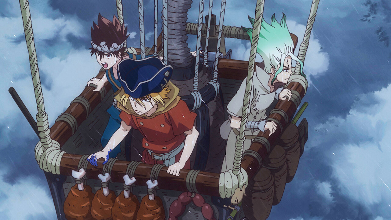 Watch Dr. Stone season 1 episode 1 streaming online