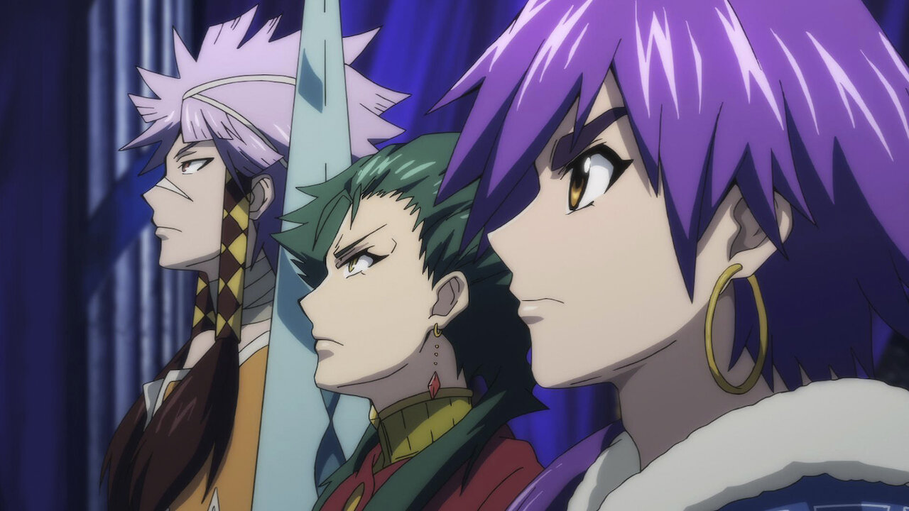 Anime Magi Series : Labyrinth of Magic, Kingdom of magic, Sinbad