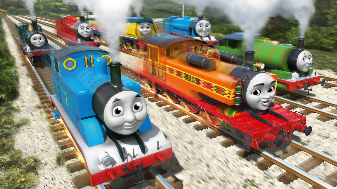 Thomas e Seus Amigos, Uma Locomotiva de Muitas Cores (Sodor) e mais!