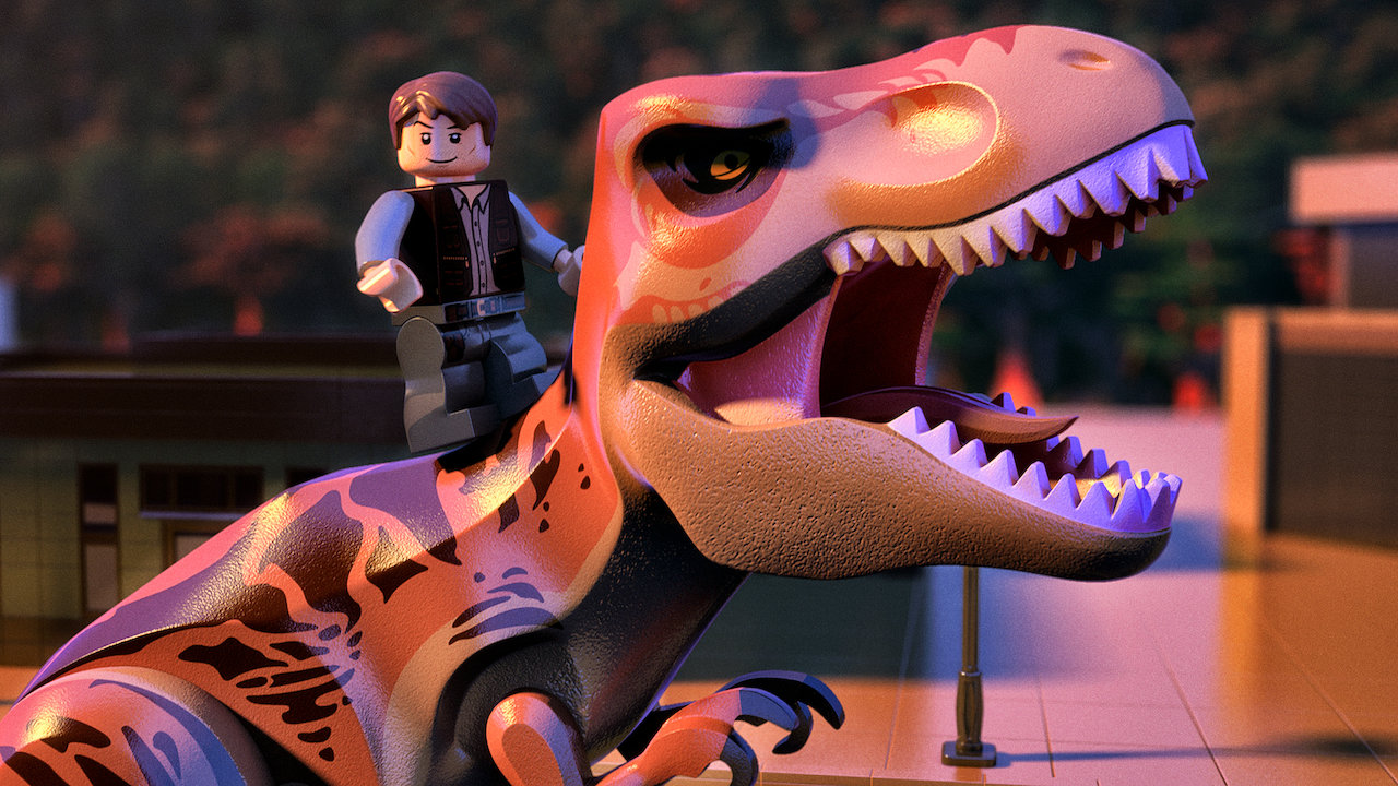 pelicula lego jurassic world