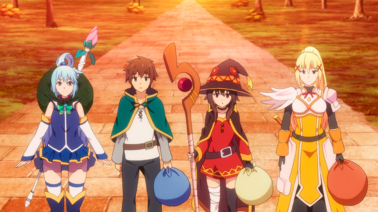 KonoSuba ya está disponible en Netflix España