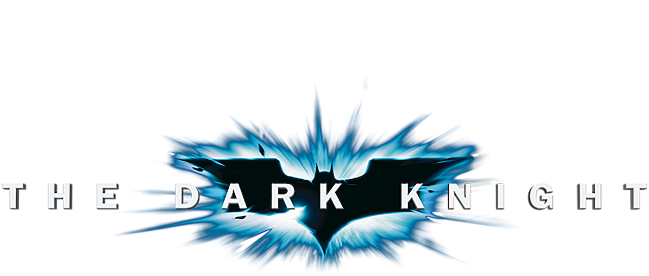 Der Umriss des Dark Knight Logos