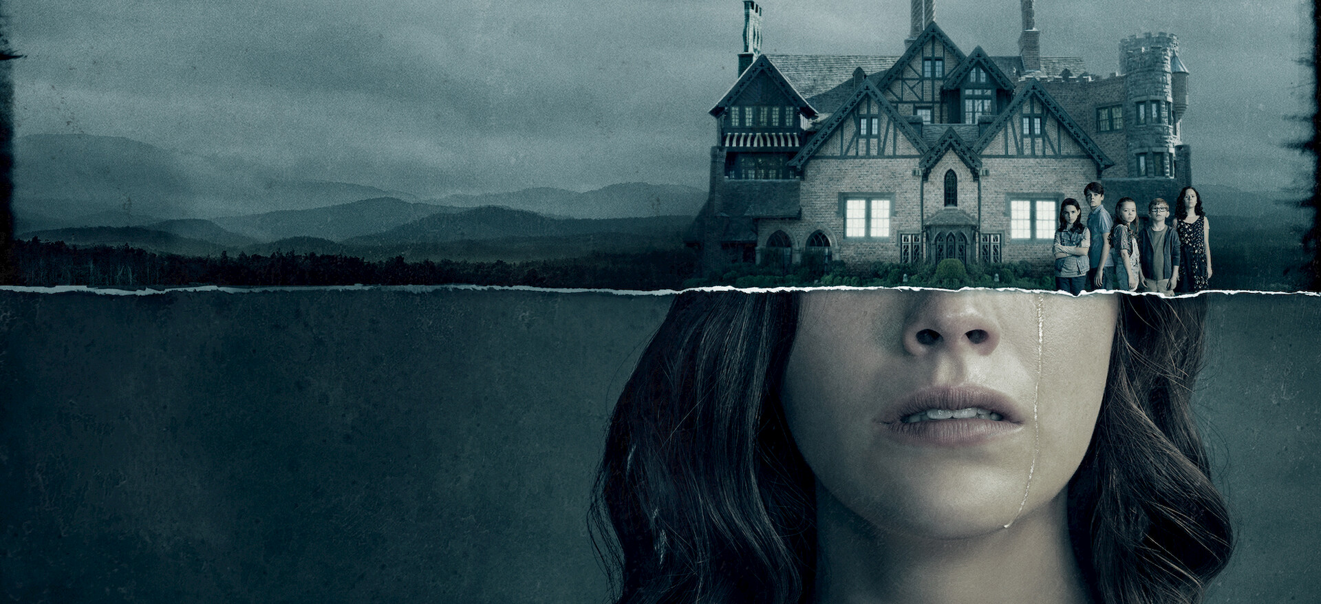 spooky Haunted House on Hill